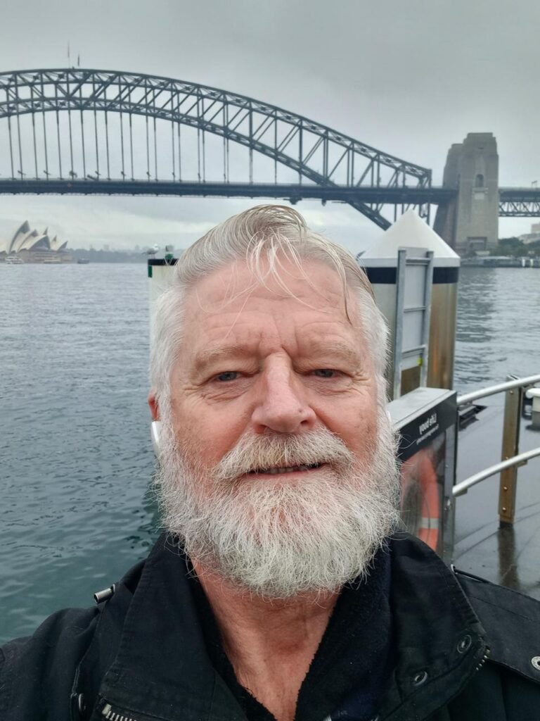 Tony Duke at Sydney Harbour
